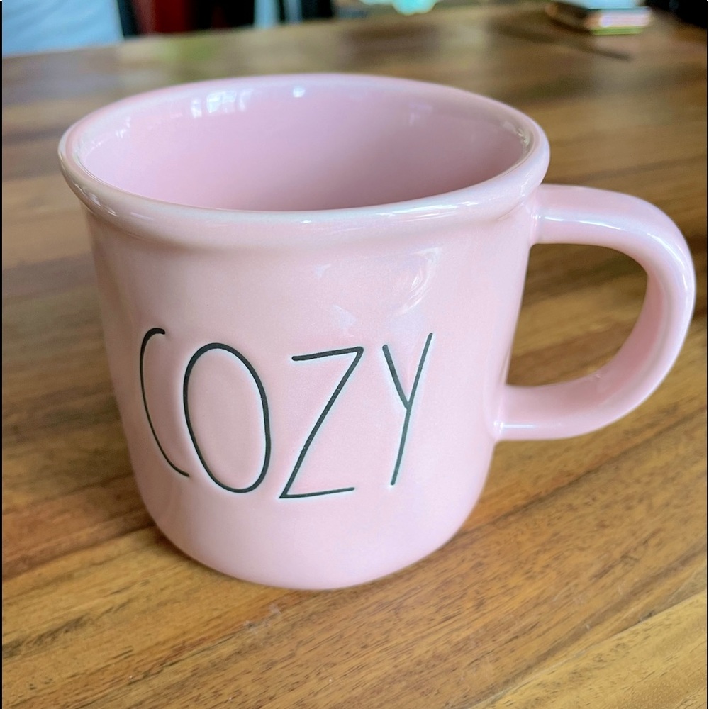 Mugs BOGO 50% // RAE DUNN “Cozy” Short Chubby Mug